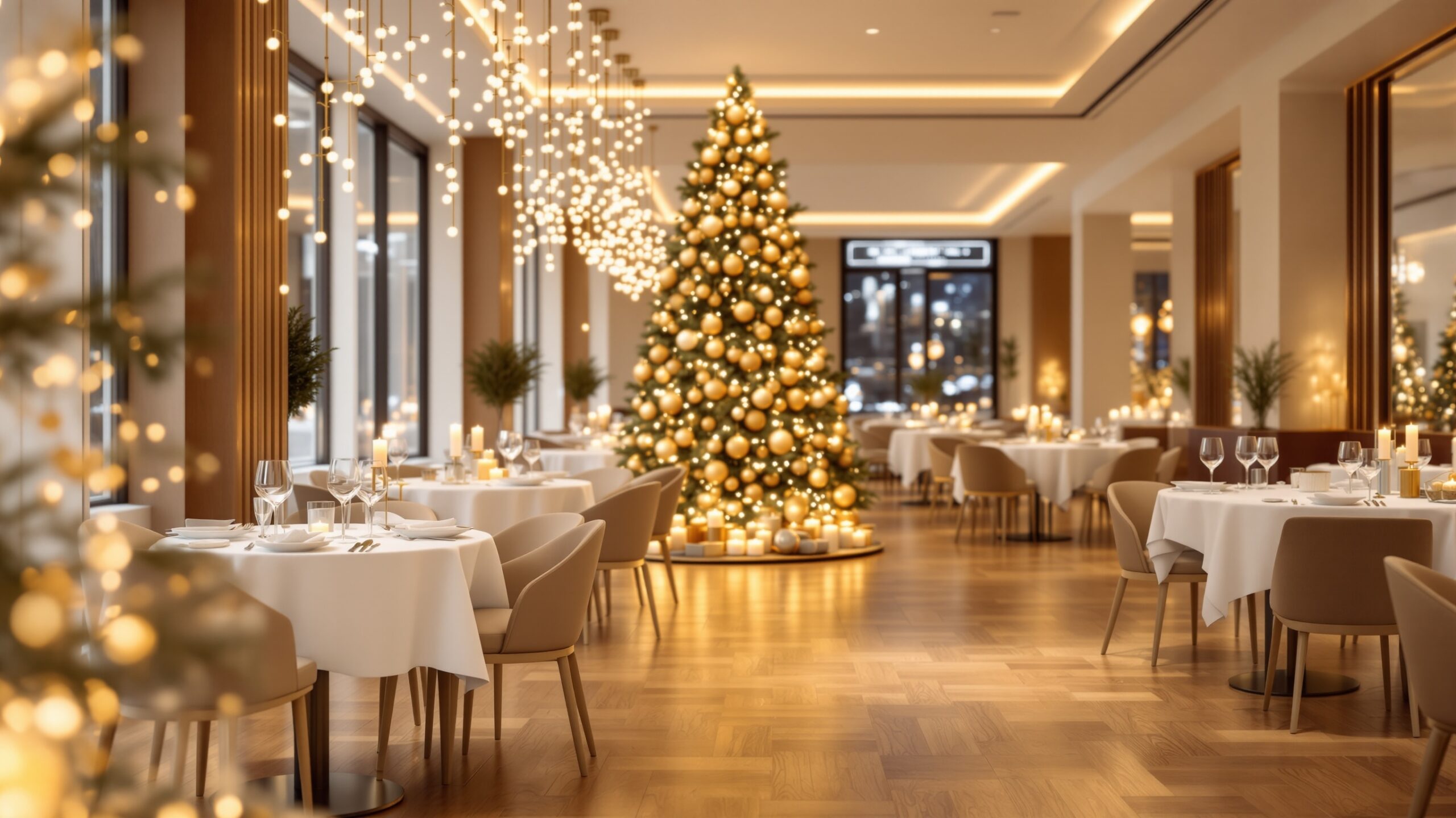 How to Decorate a Restaurant for Christmas: Elegant & Profitable Ideas