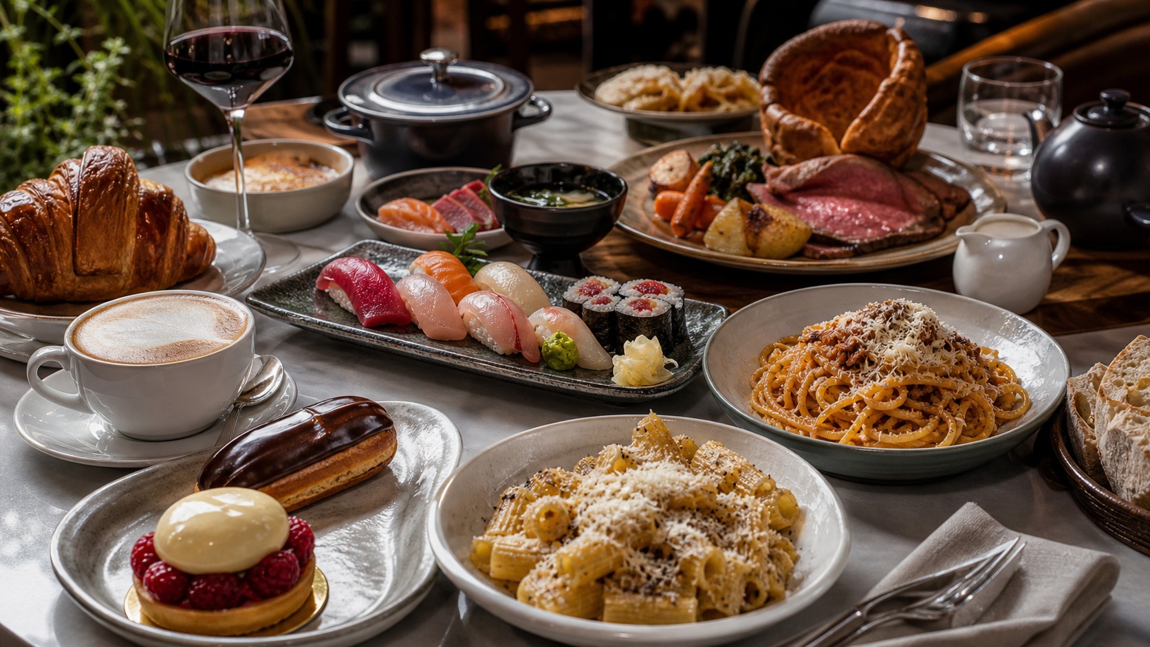 Featured image for Ultimate Food Guide to Paris, Tokyo, London & Rome: What to Eat in Each City